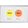 2018. Yoko One, miniark, AFA nr. 1934A, postfrisk    Stemplet FDC