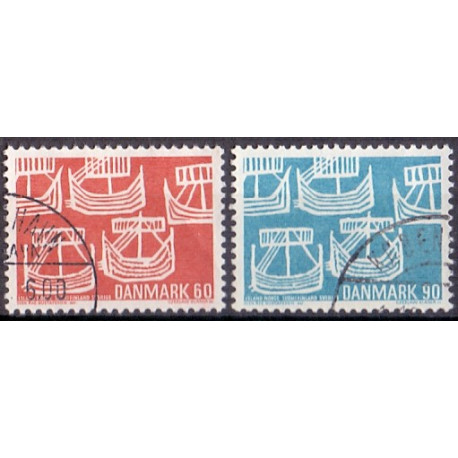 1969. Nordens dag. AFA nr. 478-79 postfrisk Stemplet FDC