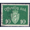 Norge. Tjenste. 1939-42. 10 Øre. AFA nr. 35 **    / st.