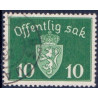 Norge. Tjenste. 1939-42. 10 Øre. AFA nr. 35 **    / st.