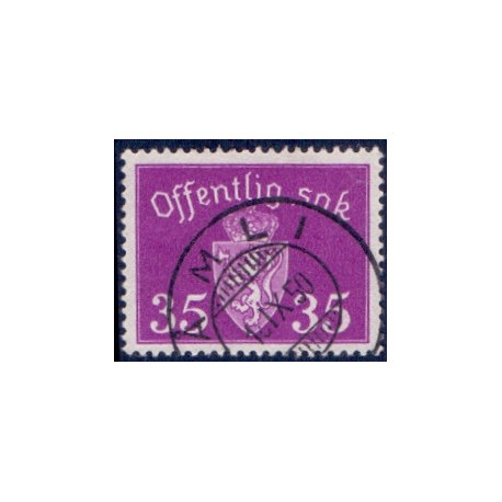 Norge. Tjenste. 1939-42. 35 Øre. AFA nr. 37 **   / st.