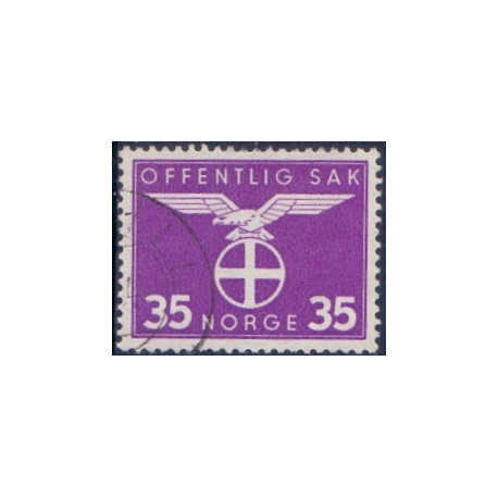 Norge. Tjenste. 1944. 35 Øre. AFA nr. 48 **    / st.