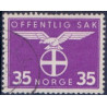 Norge. Tjenste. 1944. 35 Øre. AFA nr. 48 **    / st.