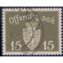 Norge. Tjenste. 1945. 15 Øre. AFA nr. 52 **   / st.