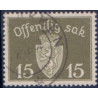 Norge. Tjenste. 1945. 15 Øre. AFA nr. 52 **   / st.