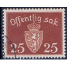 Norge. Tjenste. 1945. 25 Øre. AFA nr. 53 **   / st.