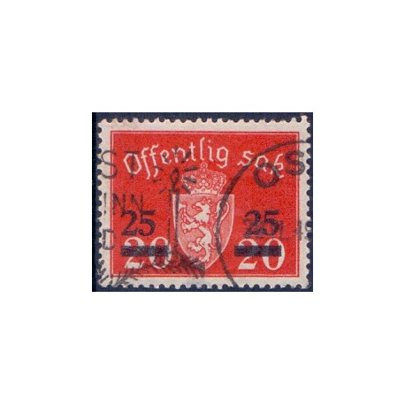 Norge. Tjenste. 1949. 25/20 Øre. AFA nr. 60 **   / st.