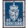 Norge. Tjenste. 1955-58. 60 Øre. AFA nr. 81 **            / st.