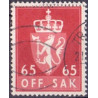 Norge. Tjenste. 1955-58. 65 Øre. AFA nr. 83 **           / st.