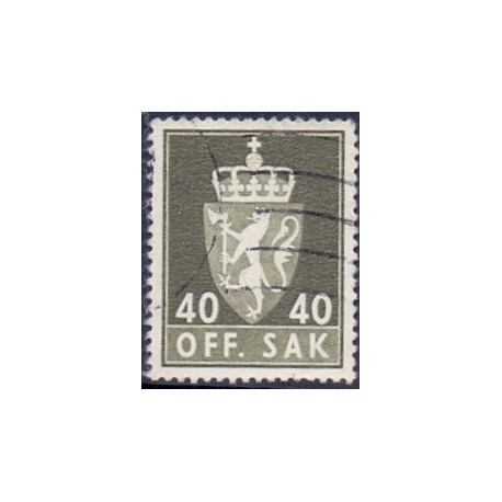 Norge. Tjenste. 1968-75. 30 Øre. AFA nr. 74F **             / st.
