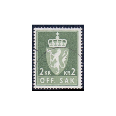 Norge. Tjenste. 1968-75. 2 kr. AFA nr. 89F **        / st.