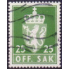 Norge. Tjenste. 1976-82. 25 Øre. AFA nr. 103 **       / st.