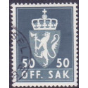 Norge. Tjenste. 1976-82. 50 Øre. AFA nr. 105 **      / st.
