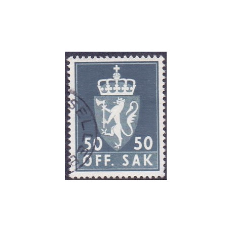 Norge. Tjenste. 1976-82. 50 Øre. AFA nr. 105 **      / st.