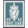 Norge. Tjenste. 1976-82. 60 Øre. AFA nr. 106 **      / st.