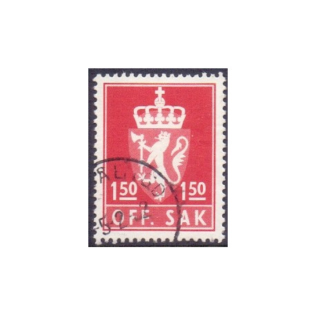 Norge. Tjenste. 1976-82. 1,50 kr. AFA nr. 113 **    / st.