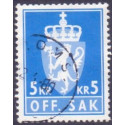 Norge. Tjenste. 1976-82. 5 kr. AFA nr. 119**    / st.
