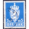 Norge. Tjenste. 1976-82. 5 kr. AFA nr. 119**    / st.