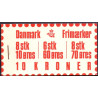 Danmark 10 kr. frimærkehæfte AFA H1