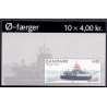 Danmark frimærkehæfte 2001. Ø-færger AFA S118