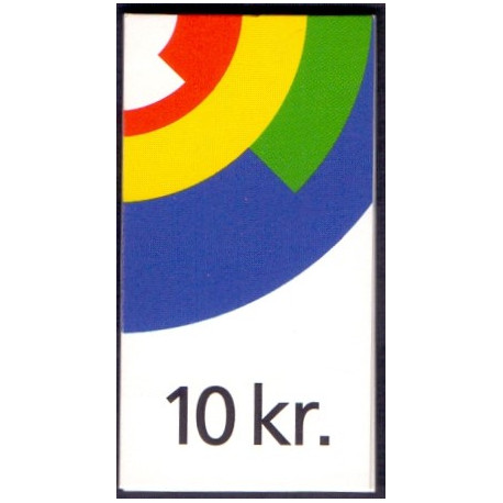 Danmark 10 kr. Automathæfte nr. C1