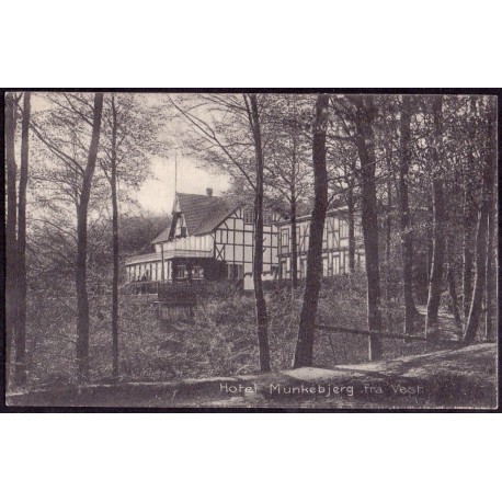 7100. Hotel Munkebjerg fra Vest,  ubrugt (Chr. Hansen 2652)