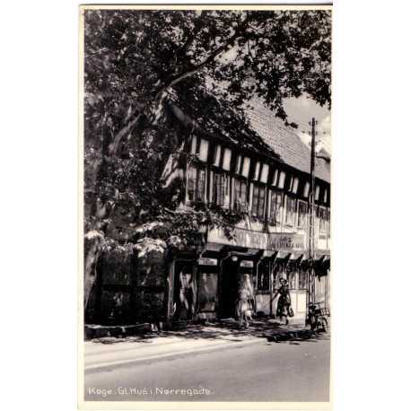 Køge. Gl. Hus i Nørregade, brugt (Stenders)
