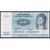 Danmark. 50 kr. Sieg 141 DOP 150 Pick 50 1976 A3 UNC