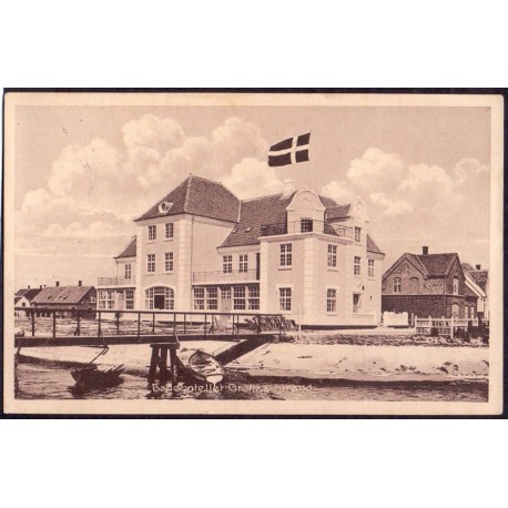 8500. Grenaa. Badehotellet, brugt (Helleman 37084)
