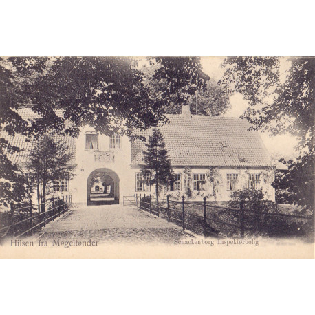 Møgeltønder. Hilsen fra, Schackenborg, brugt (Filskov)