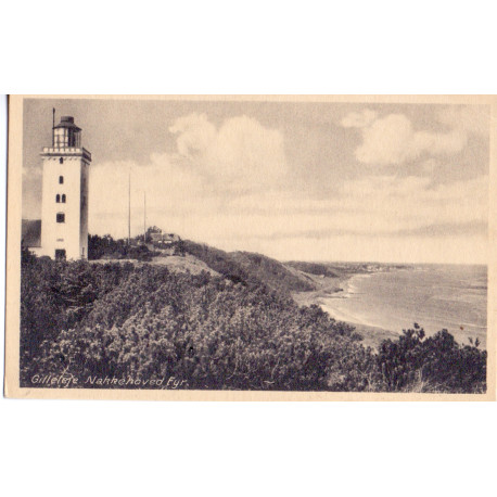 Gilleleje. Nakkehoved Fyr, ubrugt (Palludan)