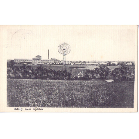 Gørlev. Udsigt over Gjørlev, brugt (Jacobsen)