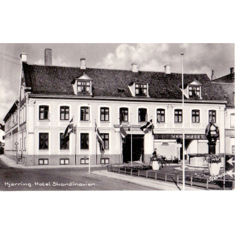 Hjørring. Hotel Skandinavien, brugt (Stenders)