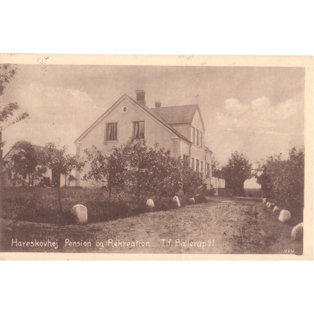 Ballerup. Harreskovhøj Pension og Rekreation, brugt (Olsen)