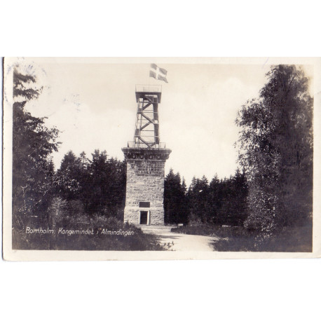Bornholm. Kongemindet i Almindingen, brugt (Jørgensen)