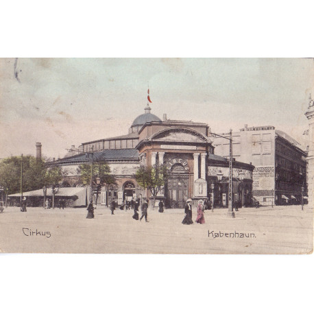 København. Cirkus, brugt (N.K)
