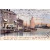Helsingør. Hilsen fra, Jernbanehotellet med Kronborg, brugt (J.M. Helsingør)