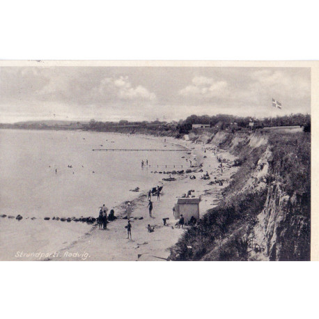 Rødvig. Strandparti, brugt (Tobakshuset)