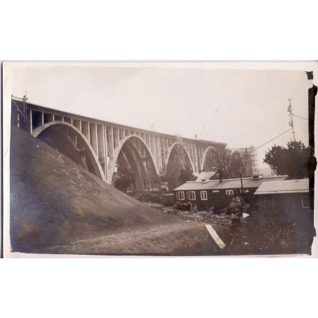 Lillebæltsbroen. Brobuer m.m. ubrugt (fotokort)