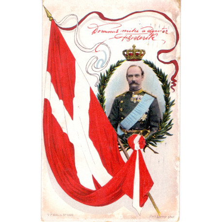 Royal. Kong Chr. X., med Dannebro, brugt (?)