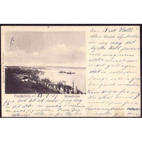 7000. Fredericia. Strandvejen. brugt, (Spindlers Forlag
