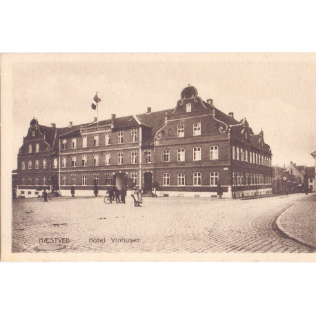 Næstved. Hotel Vinhuset, ubrugt (Stenders)