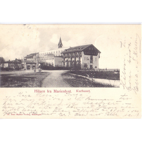 Marienlyst Hilsen fra, Kurhuset,brugt (?)