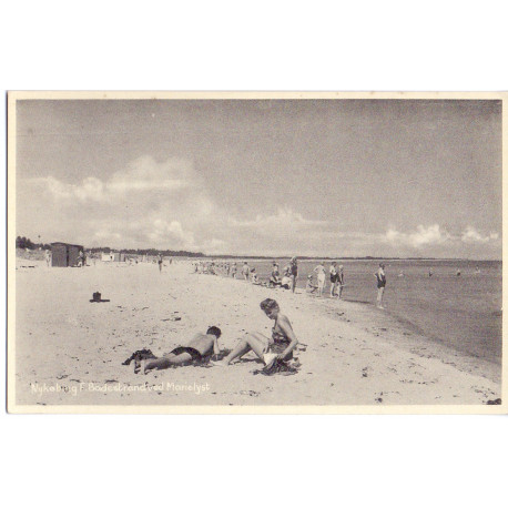 Nykøbing F. Badestrand ved Marielyst, ubrugt (Stenders)