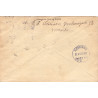 1917. Adressekort med Chr. X 35 Øre til København, med AFA nr. 68, og 3-stribe nr. 69