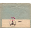 1940. Brev til Holland med AFA nr 252,253 og 183 fra København "Postverkehr eingestellt zurück"