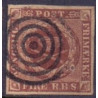 1851 4 Rbs. Ferslew pl I nr. 96 AFA nr 1. PRAGTEKSEMPLAR attest CAM