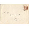 VAAG. 1945. Brev med 25 Øre Chr X. til Thorshavn stemplet VAAG 13.12.45