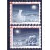 2015. 11,00-12,50 Kr. Julefrimærker. AFA nr. 717-18 postfrisk  stemplet FDC
