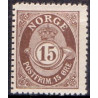 Norge. 1917-19. Suppleringsværdi 15 øre. AFA nr. 93 **